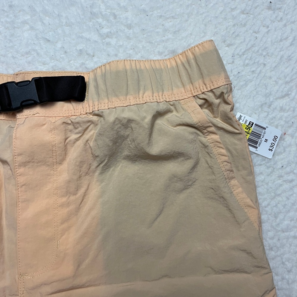 Edgar + Ash Shorts Mens Medium Peach‎ Nylon Belted Hiking Gorpcore Utility 4031